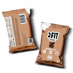 img 3 attached to 2FIT BRANDS Keto Brownie Bites - Low Carb, Low Sugar, Gluten-Free, And High In Protein - The Ultimate Healthy Snack For Chocolate Lovers