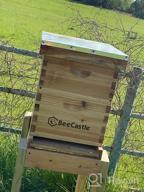 картинка 1 прикреплена к отзыву Complete 8 Frame Beehive Kit With Fully-Coated Beeswax Frames And Foundation Sheet (2-Layer) For Optimal Beekeeping Performance от David Foster