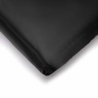 soft satin pro goleem pack n play sheet for baby's comfort - 27x39 inch fitted mini crib mattress cover in unisex black - great gift for boys and girls logo