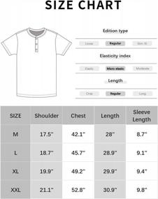 img 1 attached to Casual Yet Fashionable: QUALFORT Men'S Cotton Henley Shirts With Button Down Detailing And Short/Long Sleeves