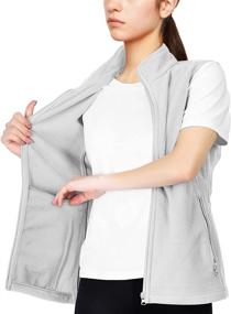 img 2 attached to 33 000Ft Lightweight Outerwear Sleeveless Women's Clothing via Coats, Jackets & Vests