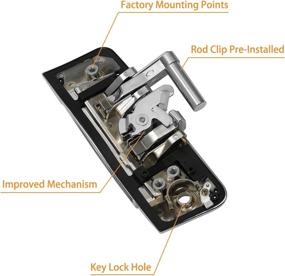 img 1 attached to 🚪 2003-2009 Nissan 350Z Driver Side Left Exterior Door Handle with Key Hole - Replaces OEM# 80607-CD41E, 80607-CD40B, 80607-CD40E, 80607-CD41D