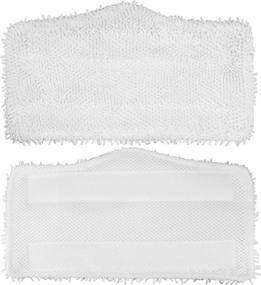 img 2 attached to 🧽 Tidy Monster 4 Pack Microfiber Replacement Washable Cleaning Pads: Perfect fit for Shark Steam & Spray Mop S3101 S3202 S3250 S3251 SK410 SK435CO SK460 SK140 SK141