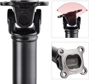 img 2 attached to 🔧 Nifeida Pre-balanced Front Drive Shaft Replacement for Infiniti FX35 EX35 FX45 G35 M35 M45 2012-2003 Driveshaft Assembly (OE#37200-cg100 938-320 Propeller Shaft)