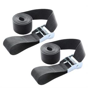 img 4 attached to 2X Lashing Straps With Buckle Good For Roof-Top Tie Down Mounted Cargo(10&#39