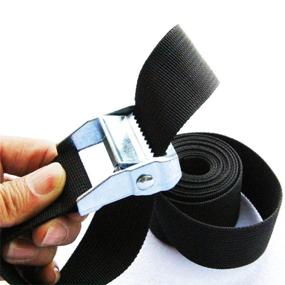 img 1 attached to 2X Lashing Straps With Buckle Good For Roof-Top Tie Down Mounted Cargo(10&#39