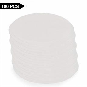 img 2 attached to StonyLab Filter Paper Circles, 46Mm Diameter With 20 Micron Particle Retention And Medium Filtration Speed - Pack Of 100, Made Of Cellulose For Accurate Quantitative Filtration