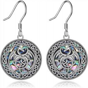 img 4 attached to Sterling Silver Dangle Earrings With Animal Designs - Perfect Jewelry Gifts For Women And Teens