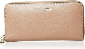 img 4 attached to Karl Lagerfeld Paris Womens Around Women's Handbags & Wallets in Wallets