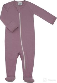 img 2 attached to 👶 HonesBorn Baby Cotton Pajamas, Zip-Footed Sleeper Romper for Boys and Girls