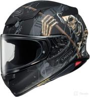 🏍️ exploring safety in style: shoei rf-1400 faust men's street motorcycle helmet unveiled logo