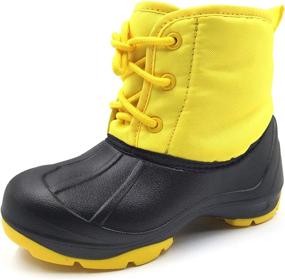 img 4 attached to 🌨️ Outdoor Winter Boys' Shoes: Amoji Lining Boots with Insulation