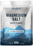 🧂 horbäach horbaach magnesium flakes bag: rejuvenate and relax with pure magnesium power! логотип