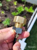 img 1 attached to Enhance Your Garden With Gesentur'S 42.6Ft Drip Irrigation Kit & Misting Cooling System review by Jimmie Trotto