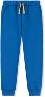 alaviking sweatpants drawstring athletic black01 m boys' clothing : active логотип