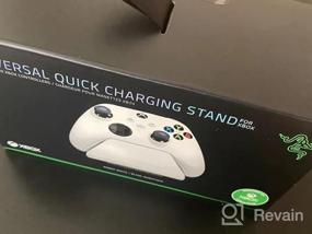 img 5 attached to Razer Universal Quick Charging Stand For Xbox Series XS: Magnetic Secure Charging And Perfect Controller Matching In Mineral Camo Design