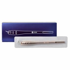 img 4 attached to Disposable Microblading Pen Kit With Sterile Microblades - CHUSE M66 16 Curved, 5Pcs (Gold)