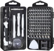 🛠️ at117bl precision screwdriver set multi bit case magnetic repair tool kit for knife iphone mac ipad tablet laptop xbox ps3 ps4 nintendo game consoles eyeglasses watch cellphone pc camera electronics логотип