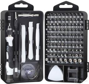 img 4 attached to 🛠️ AT117BL Precision Screwdriver Set Multi Bit Case Magnetic Repair Tool Kit for Knife iPhone Mac iPad Tablet Laptop Xbox PS3 PS4 Nintendo Game Consoles Eyeglasses Watch Cellphone PC Camera Electronics