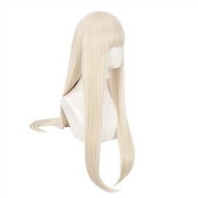 img 2 attached to C-ZOFEK Light Blonde Long Hair Yomoduki Runa Cosplay Wig For Halloween Or Daily Use