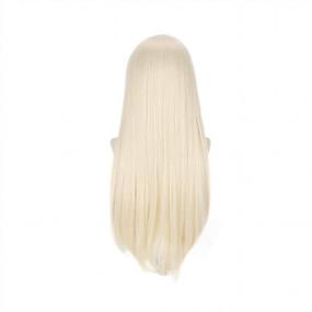 img 1 attached to C-ZOFEK Light Blonde Long Hair Yomoduki Runa Cosplay Wig For Halloween Or Daily Use