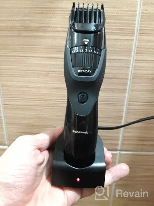 img 3 attached to Panasonic ER-GB42-K Cordless Men's Beard Trimmer: Precise 🧔 Dial, 19 Length Settings, Rechargeable Battery, and Washable - Black review by Aneta Misztal ᠌