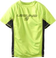 laguna little dazed rashguard highlight boys' clothing : swim logo