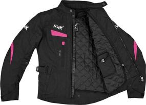 img 1 attached to Stylish Pink Women's Motorcycle Jacket: Waterproof, CE Armored, 🧥 XL, Ideal for Stunt Adventure & Rainy Rides - Stella