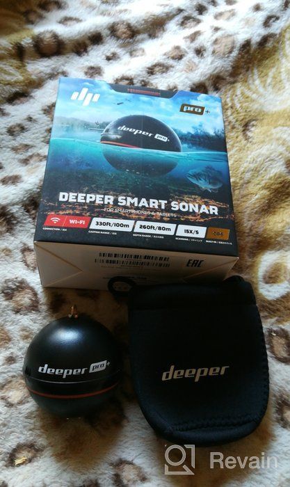 img 1 attached to Portable WiFi Fish Finder with GPS for Kayaks, Boats, and Ice Fishing - Deeper PRO+ Smart Sonar for Deeper Insights review by Ninh Quang Truong ᠌