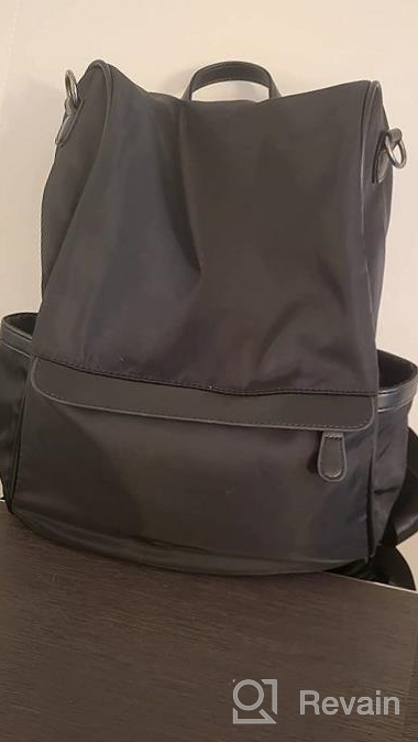 img 1 attached to Charmore Nylon Waterproof Anti-Theft Travel Backpack - Lightweight Rucksack With Casual Daypack Design For Women review by Daniel Bruce