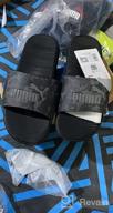 img 1 attached to PUMA High Men's Shoes - Slide Sandal in Black and White review by Warrick Batebi