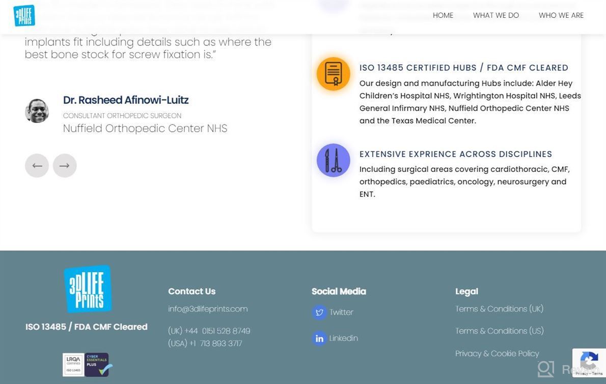 img 1 attached to 3D LifePrints Design & Segmentation review by Elton Luo