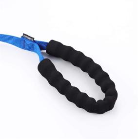 img 2 attached to 🐶 Siumouhoi 30 FT Long Dog Leash - Comfortable Padded Handle, Heavy Duty Nylon Training Lead for Medium and Large Dogs