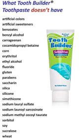 img 1 attached to Squigle Tooth Builder Sensitive Toothpaste Oral Care