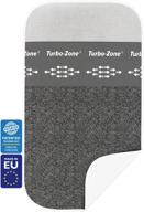 premium ironing mat by bartnelli - european made patent technology for small table tops, counters, washer, dryer & more - non-slip rubber bottom for turbo zone ironing board replacement logo