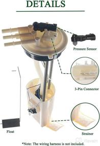 img 3 attached to 🚗 Fuel Pump Assembly for Chevrolet S10 GMC Sonoma 2000-2002 (L4 2.2L) - Reliable and Compatible Replacement Solution