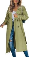 🧥 makkrom women's windproof classic overcoat - ideal women's clothing for coats, jackets & vests logo