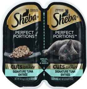 img 1 attached to 🐟 Sheba Perfect Portions Premium Cat Food - Tuna Entrée in Gravy - 2.6 OZ Per Container (Pack of 6)