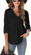 newchoice women's professional tops with 3/4 sleeves, v-neckline, and dressy style for business casual wear logo