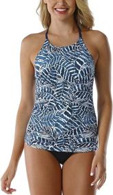 img 2 attached to Cadocado Womens Tankini Swimwear Swimsuit Women's Clothing in Swimsuits & Cover Ups