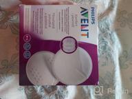 img 2 attached to 👶 100 Count Philips Avent Disposable Breast Pads, White, SCF254/13, for Maximum Comfort review by Agata Swornowska-Kur ᠌