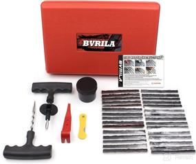 img 4 attached to 🔧 BVRILA Heavy Duty Tire Repair Kit - 37 Piece Universal Tire Plug Set to Fix Cars, Trucks, RVs, SUVs, ATVs - Puncture Repair Tools with Plugs for Fixing Flats
