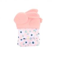 relieve your baby's teething pain with itzy ritzy's bunny teething mitt - adjustable, crinkly, and textured логотип