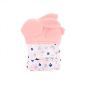 img 3 attached to Relieve Your Baby'S Teething Pain With Itzy Ritzy'S Bunny Teething Mitt - Adjustable, Crinkly, And Textured