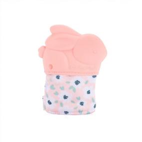 img 2 attached to Relieve Your Baby'S Teething Pain With Itzy Ritzy'S Bunny Teething Mitt - Adjustable, Crinkly, And Textured