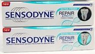 sensodyne fluoride repair protect toothpaste logo
