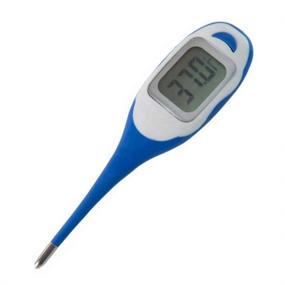 img 1 attached to 🌡️ Agri-Pro Veterinary Thermometer: Fast & Accurate Temperature Readings for Pets and Livestock with Large Display, Flexible Tip, Memory Recall, and More!