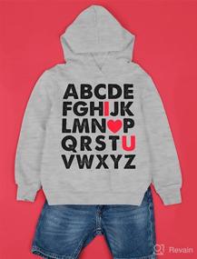 img 1 attached to ❤️ Valentine's Day Shirt: Alphabet ABC Toddler Kids T-Shirts for Boys and Girls