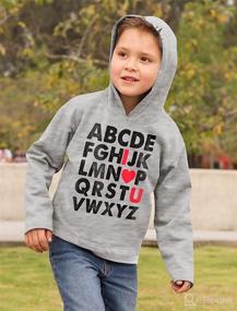 img 3 attached to ❤️ Valentine's Day Shirt: Alphabet ABC Toddler Kids T-Shirts for Boys and Girls