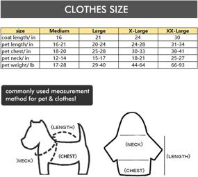 img 2 attached to NINEMAX Adjustable Stylish Dog Hoodie Raincoat for Medium Large Dogs - Safety Reflective Strip Design